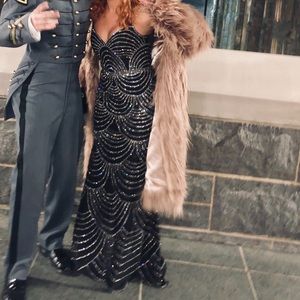 Jovani long formal prom dress